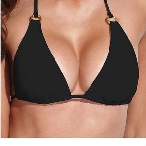 NWT Relleciga triangle string bikini top